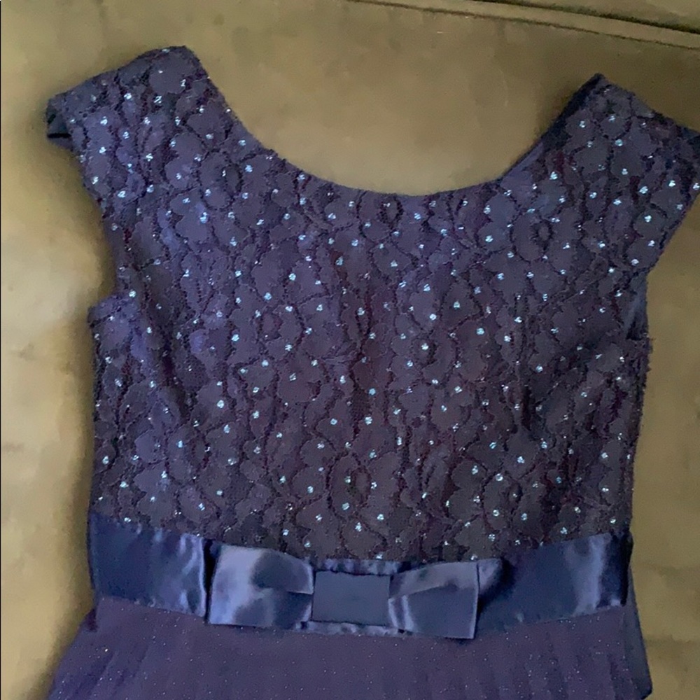 Navy blue dress